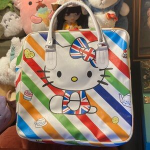 Brand New London Hello Kitty Travel Tote Bag
